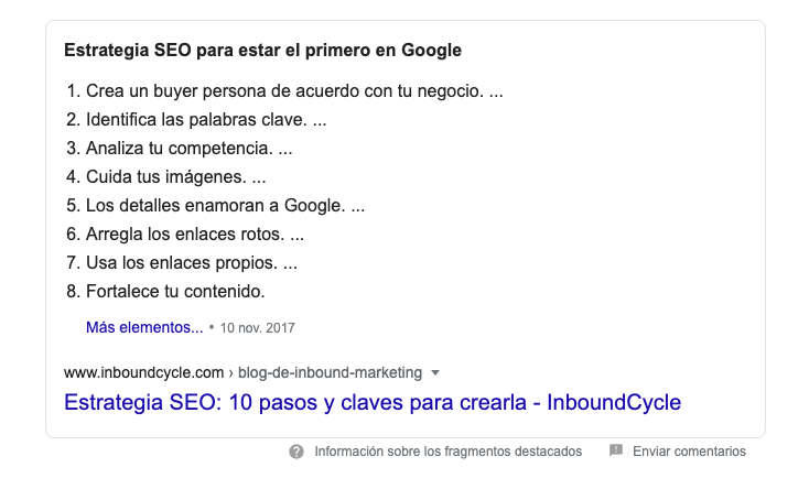 Rich snippet como hacer seo